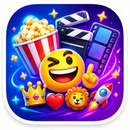 أيقونة Угадай фильм по эмодзи: Quiz